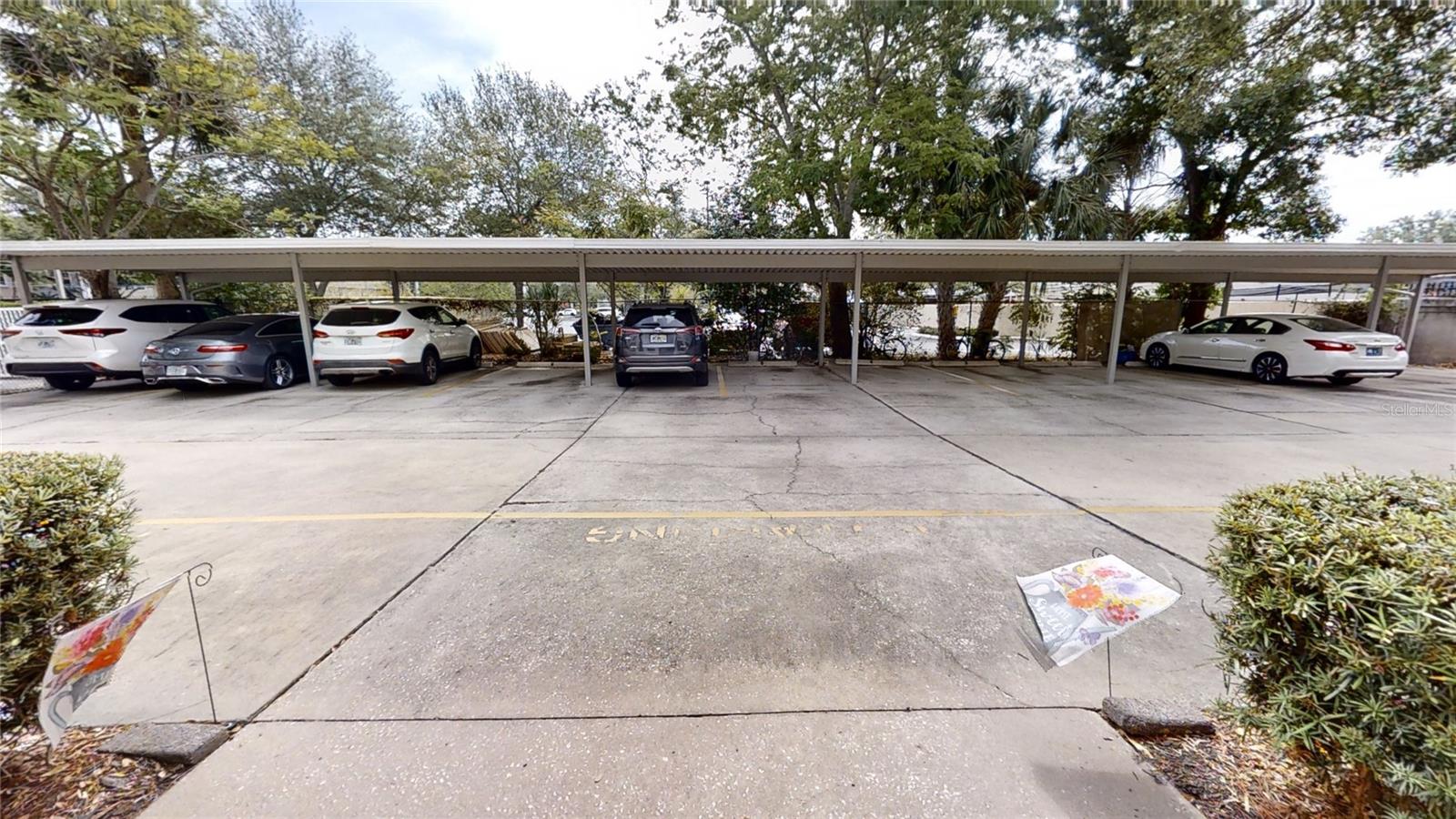 Owners parking space-back of the building
