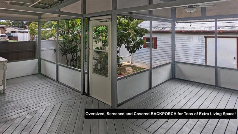Back Porch- View #1 /