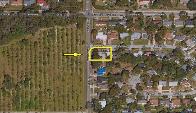 Home is Nestled on a Large CORNER LOT with both Front and Side Entry and has NO NEIGHBORS Across the Street for a Still-Rural Feel!