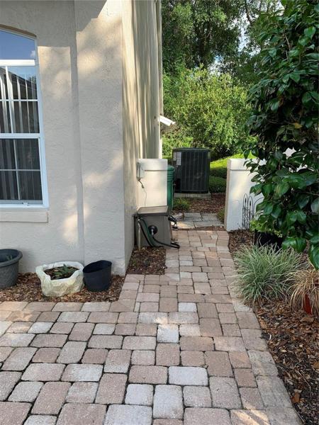Courtyard Path to backyard
