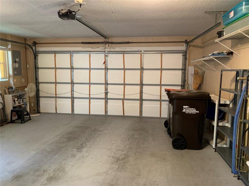 2 car large garage