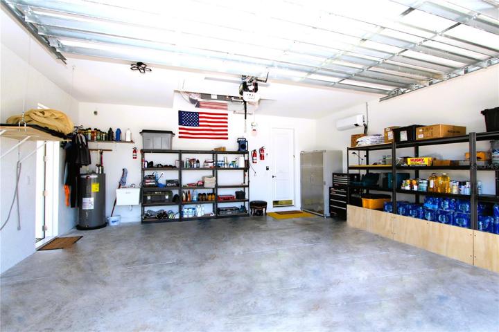Garage with Plenty of Storage