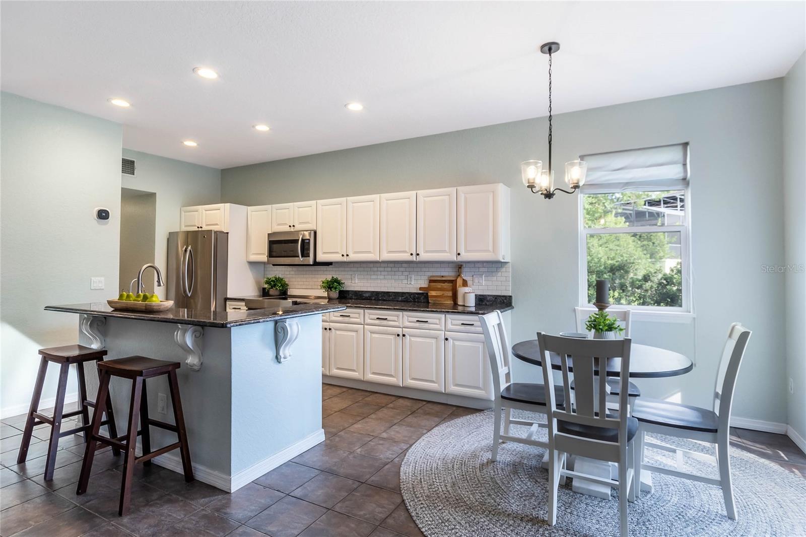 Kitchen (Main Level).  Past the kitchen is Bedroom 2 &amp; Laundry Room