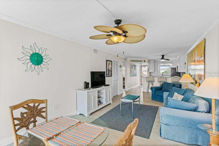 Dining and living room