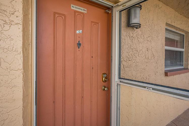 Front exterior door