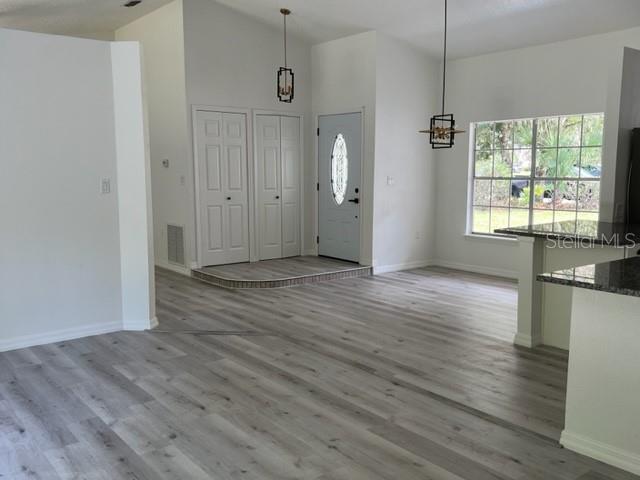 Open Floor Plan. Family Room / Dining Room / Foyer