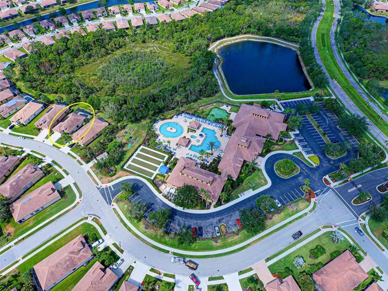 JUST TWO HOMES AWAY FROM COMMUNITY AREA