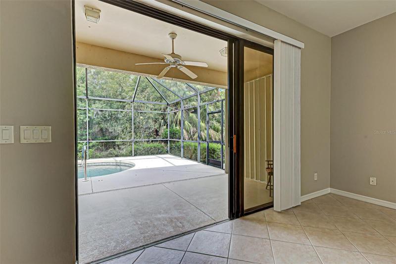 LIVING ROOM LOOKING INTO LANIA