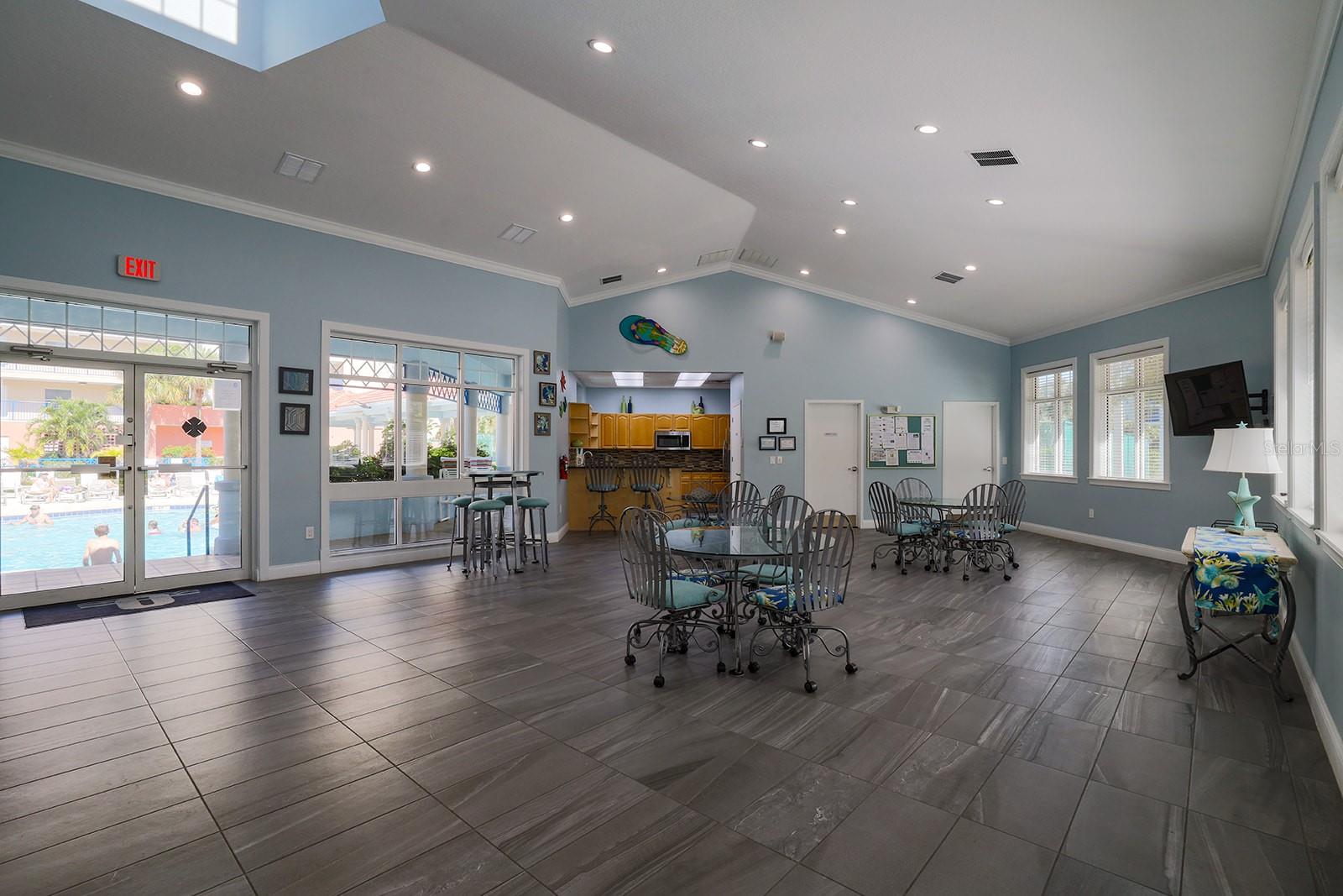 One of the two recreation areas