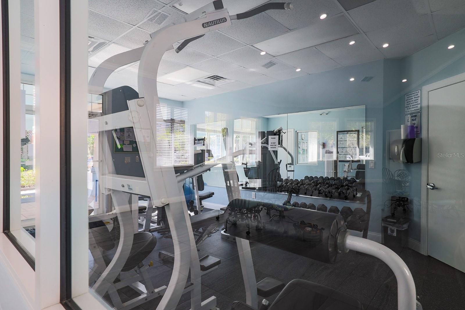 One of the two gyms