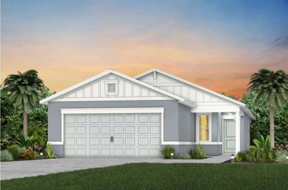 Daylen Coastal xterior Design. Artistic rendering for this new construction home. Pictures are for illustrative purposes only. Elevations, colors and options may vary.