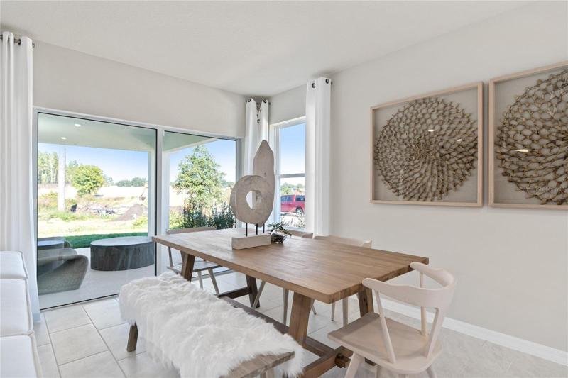 Model Home Design Only. Pictures and furnishings are for illustrative purposes only. Elevations, colors and options may vary. Furniture is for model home staging only.