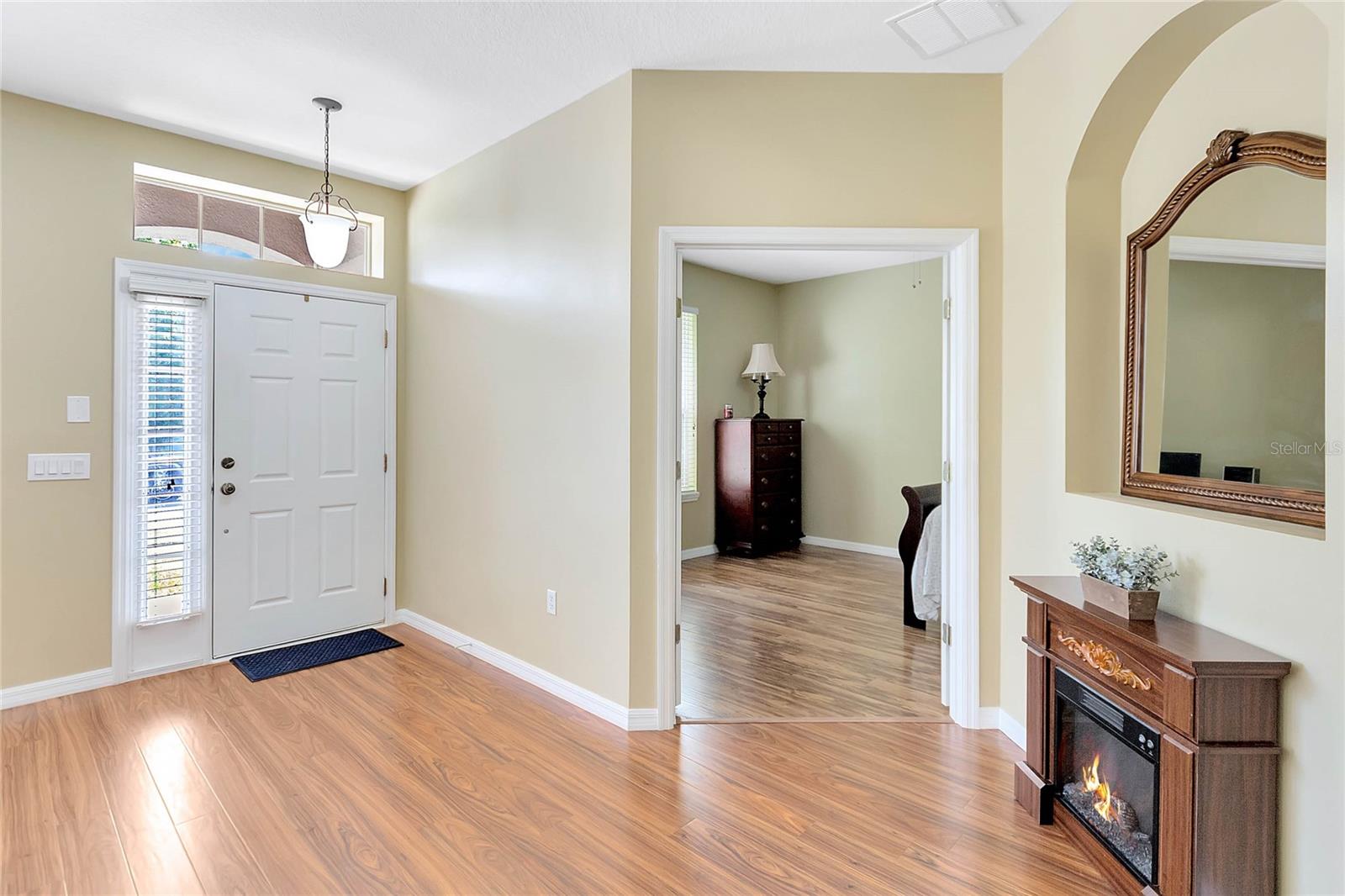 As you step inside, you'll be greeted by a spacious foyer.