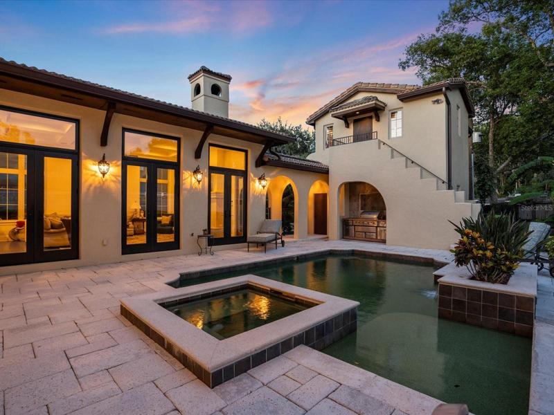 Evening oasis