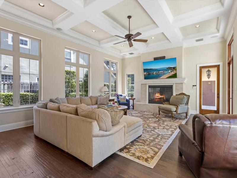 Stunning family room