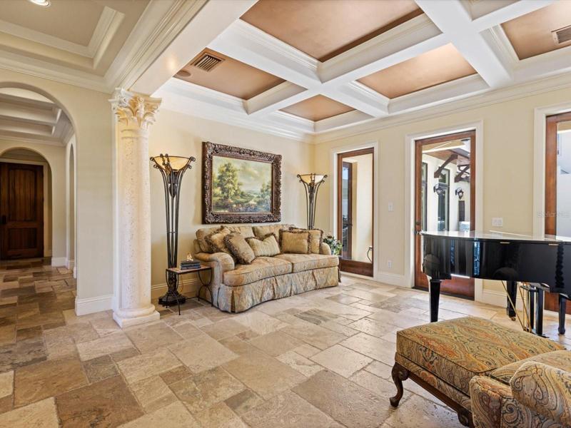 Formal living room/music room