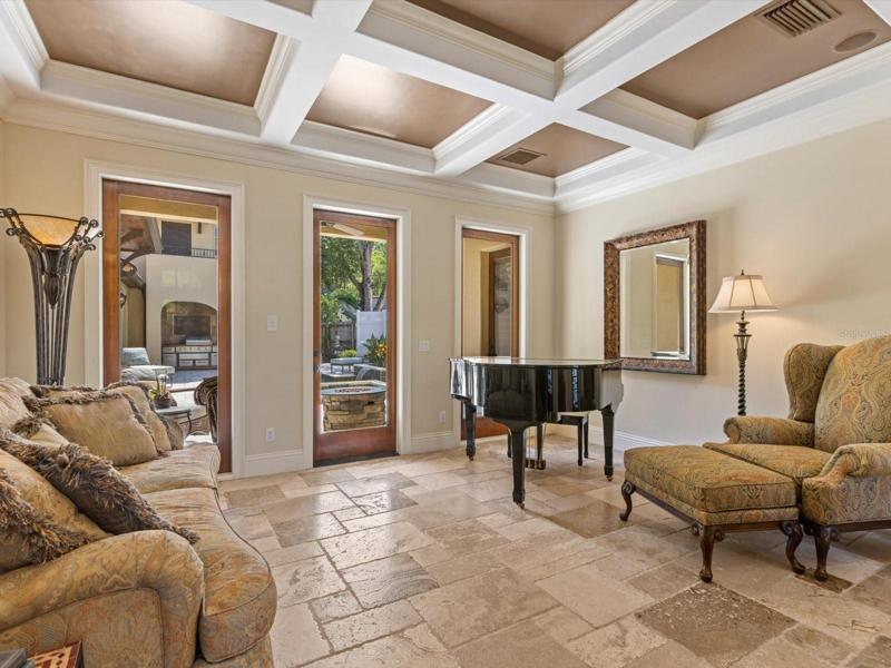 Coffered ceilings