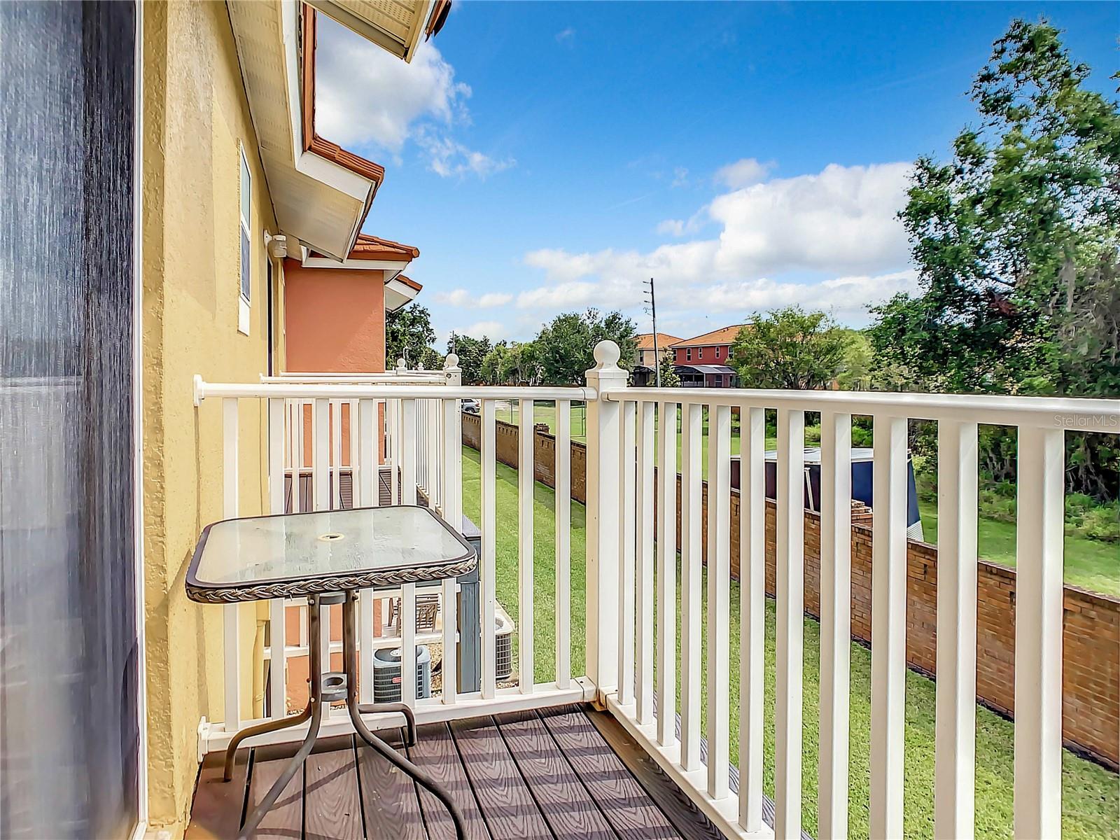 Balcony, Master Bedroom