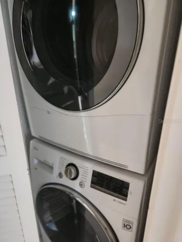 Laundry Closet in apartment