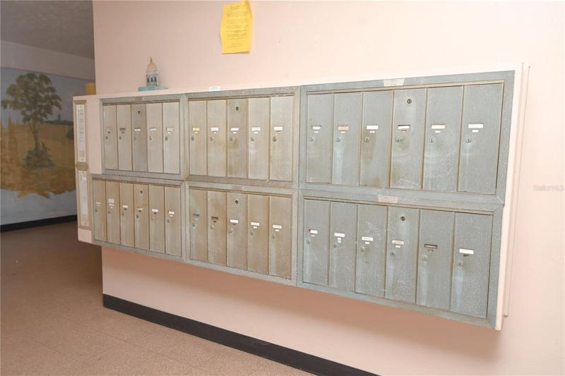 1st Floor mailbox