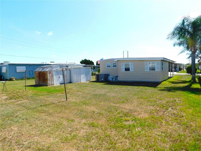 large backyard
