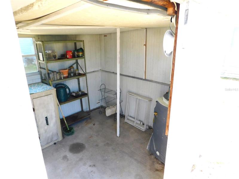 Laundry shed