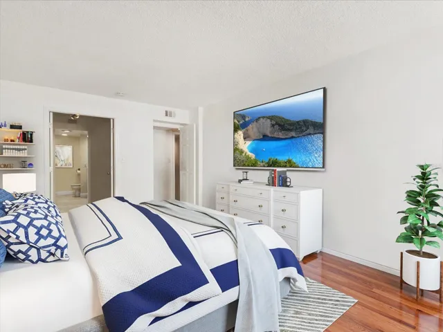 Virtual Staged...Master bedroom