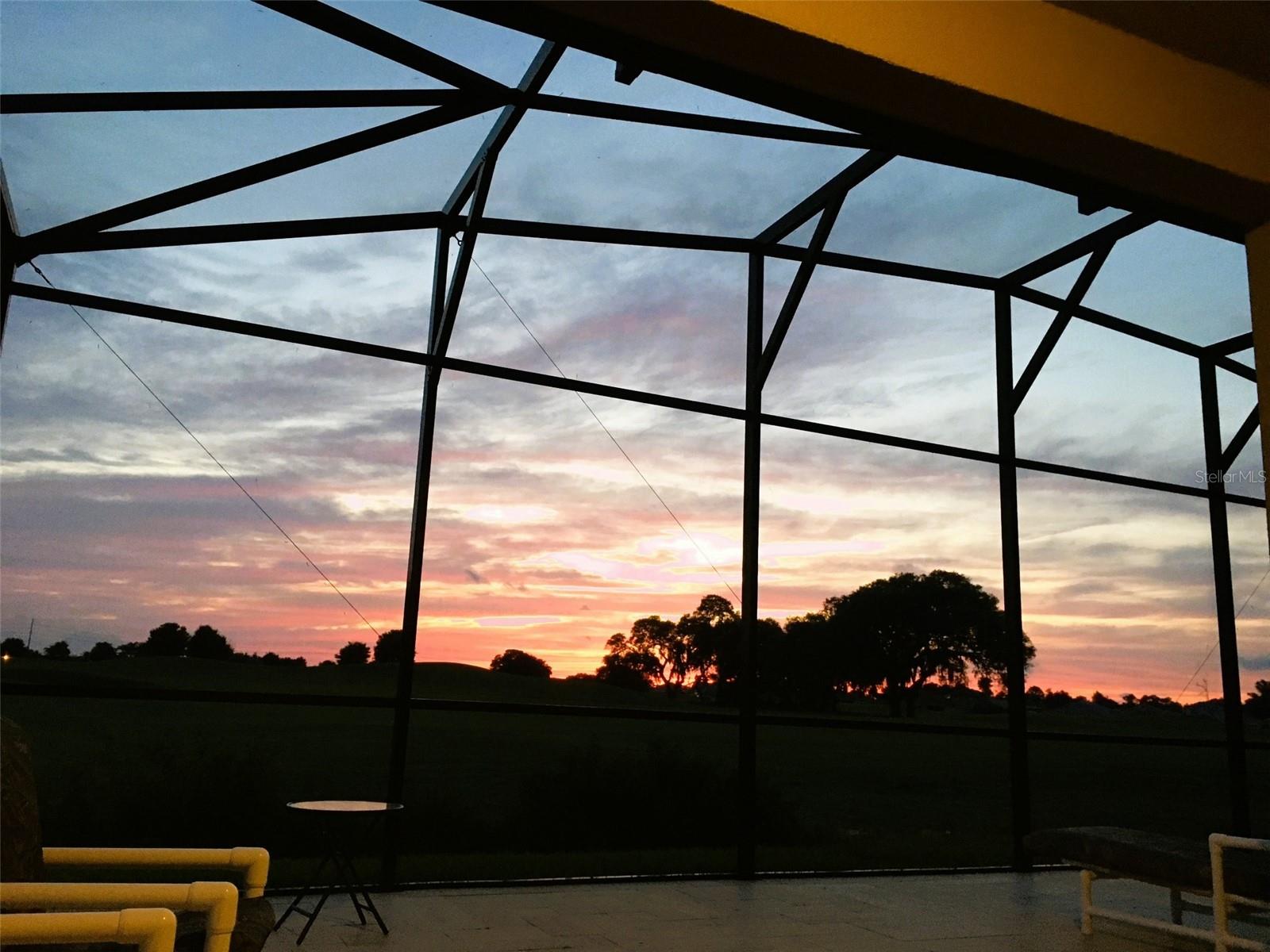 Sunset from the Lanai