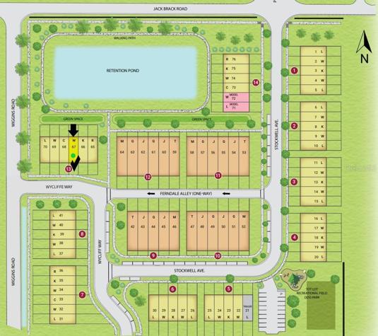 Site map unit location