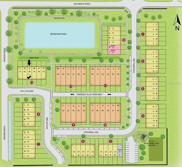 Site Map lot location