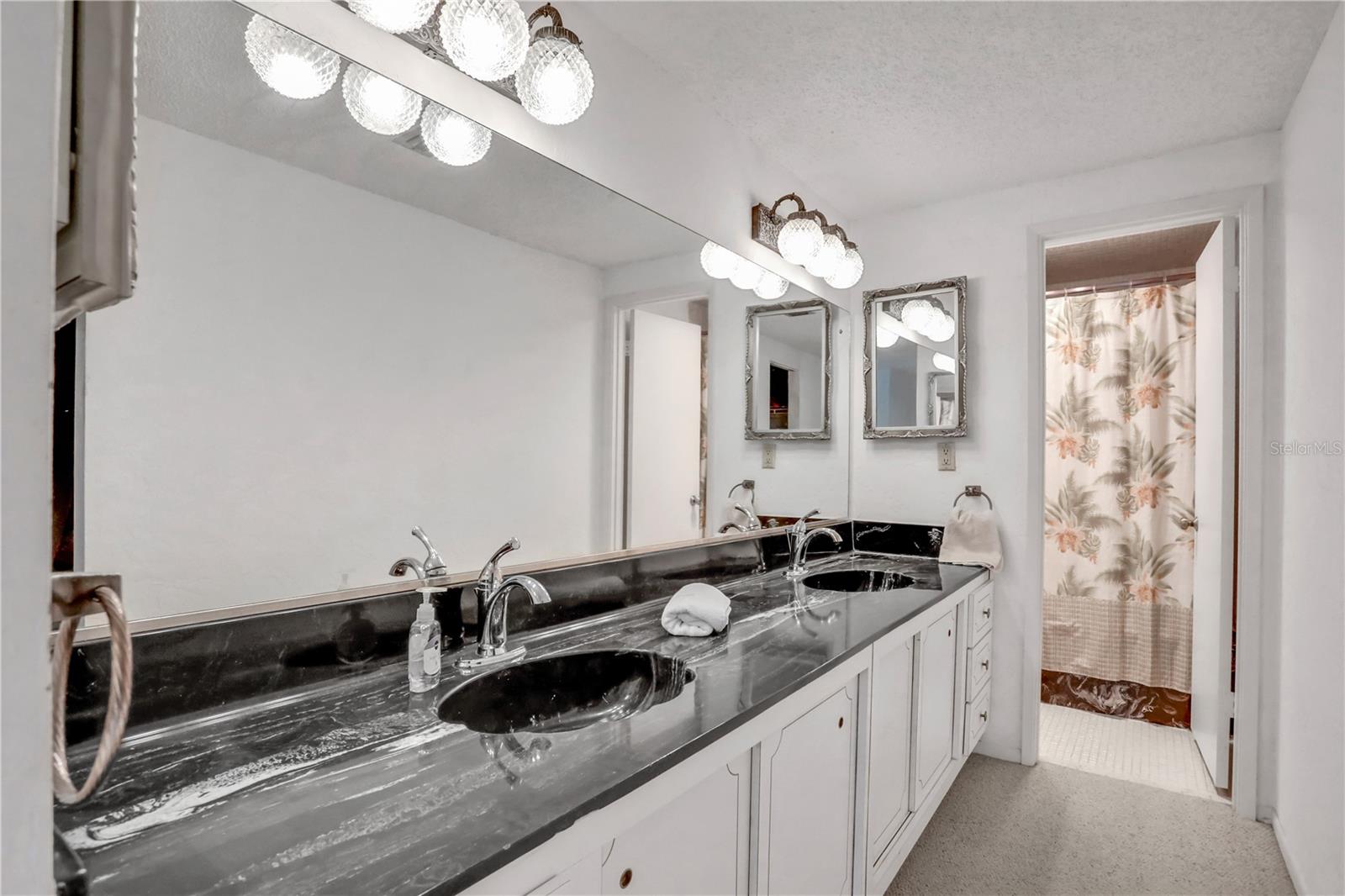 Bathroom #3 with double sink