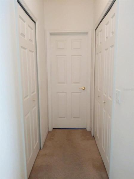 Hall to Walking Closets