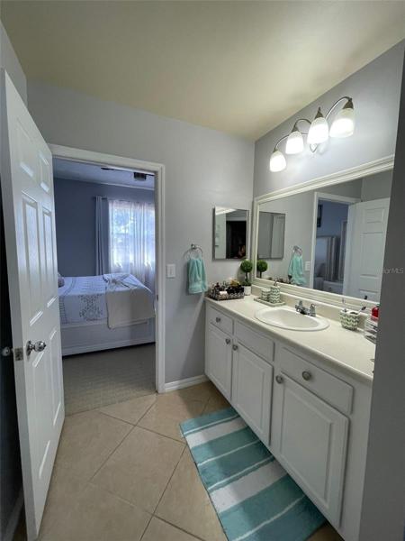 Master bathroom