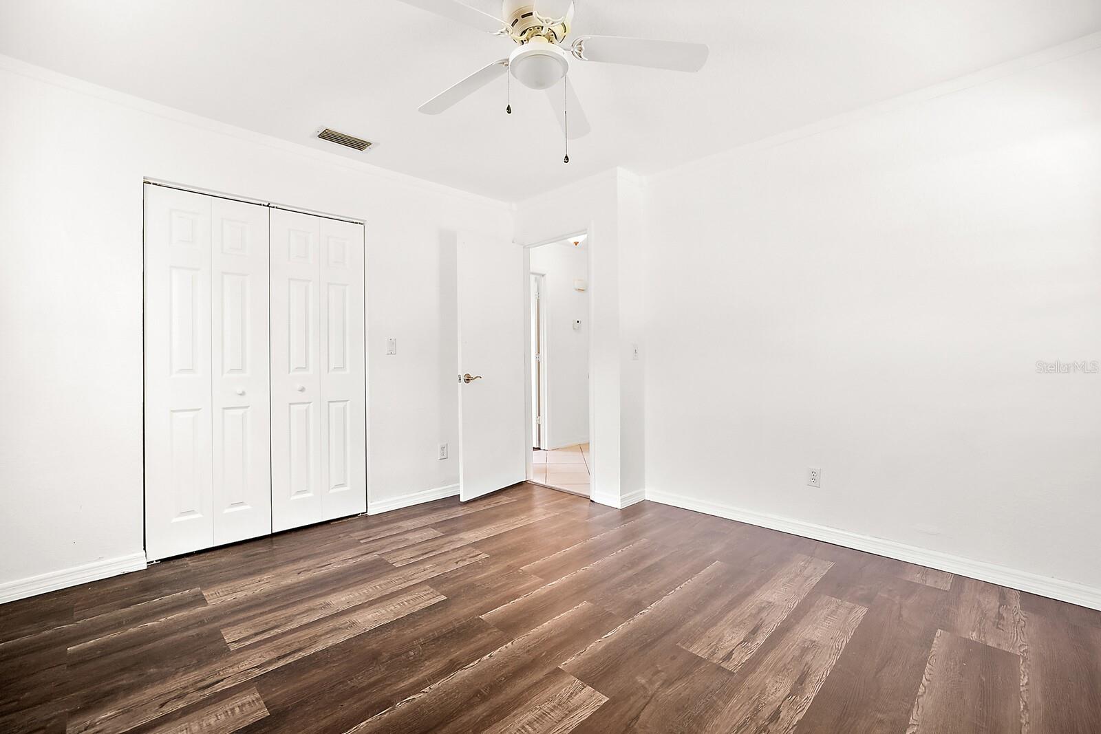 Bedroom 3 w/double closet