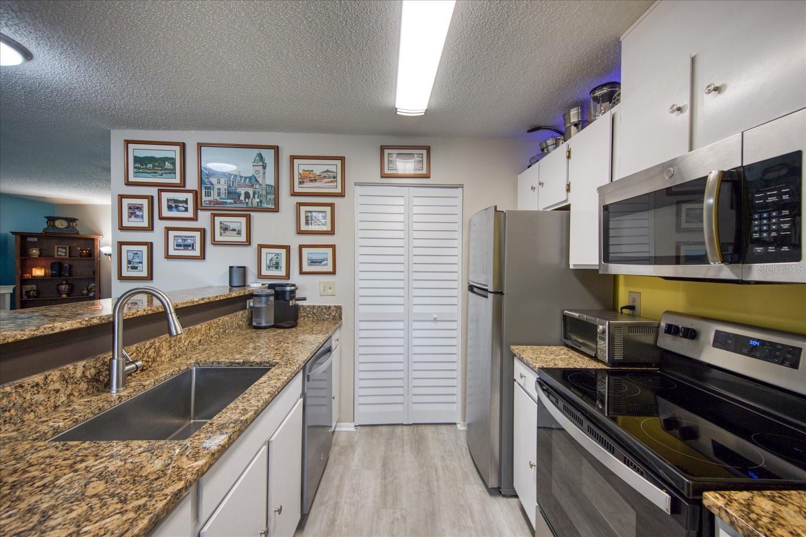 Kitchen with new appliances
