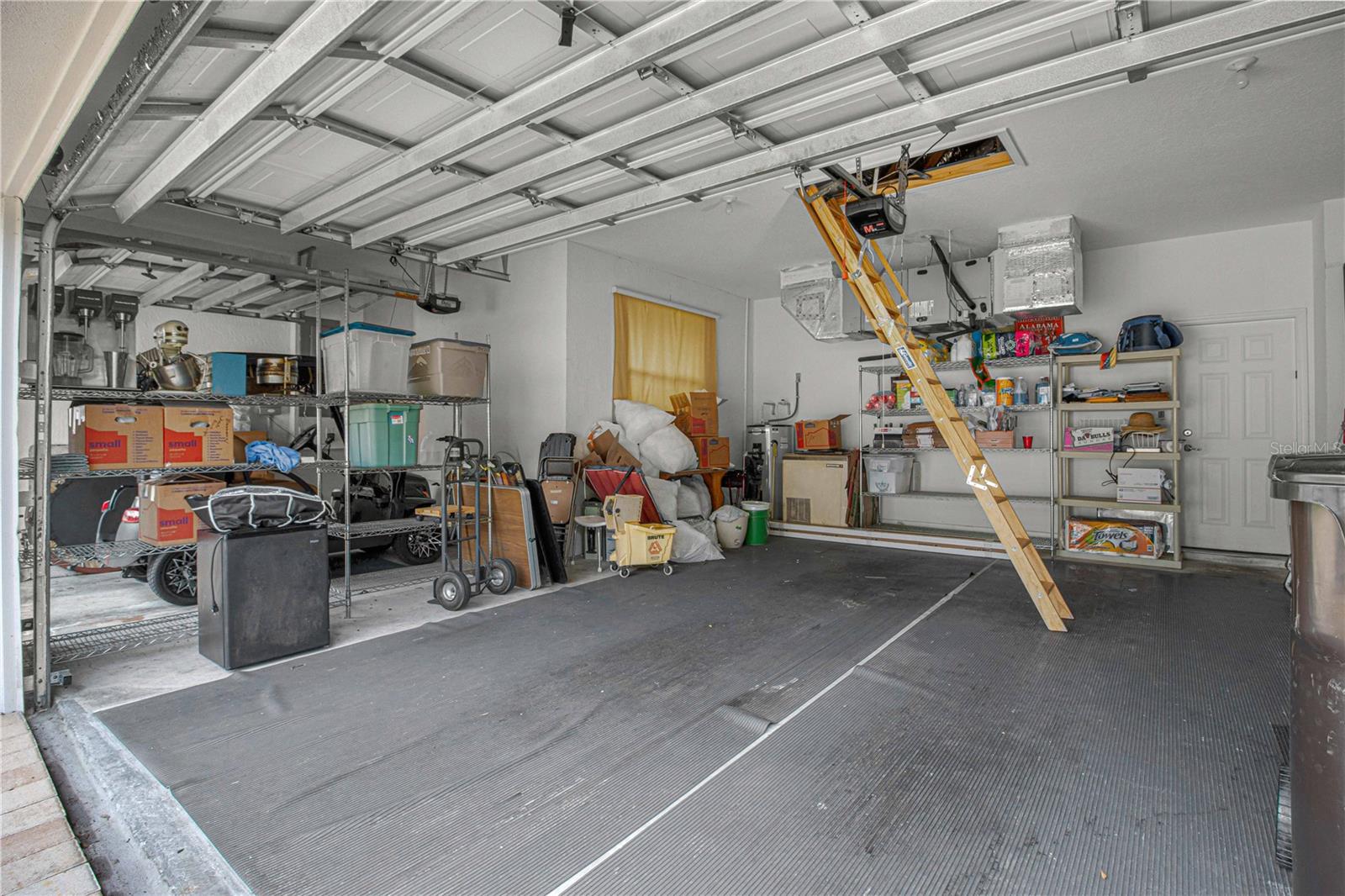 2-car garage &amp; 1-golf cart garage