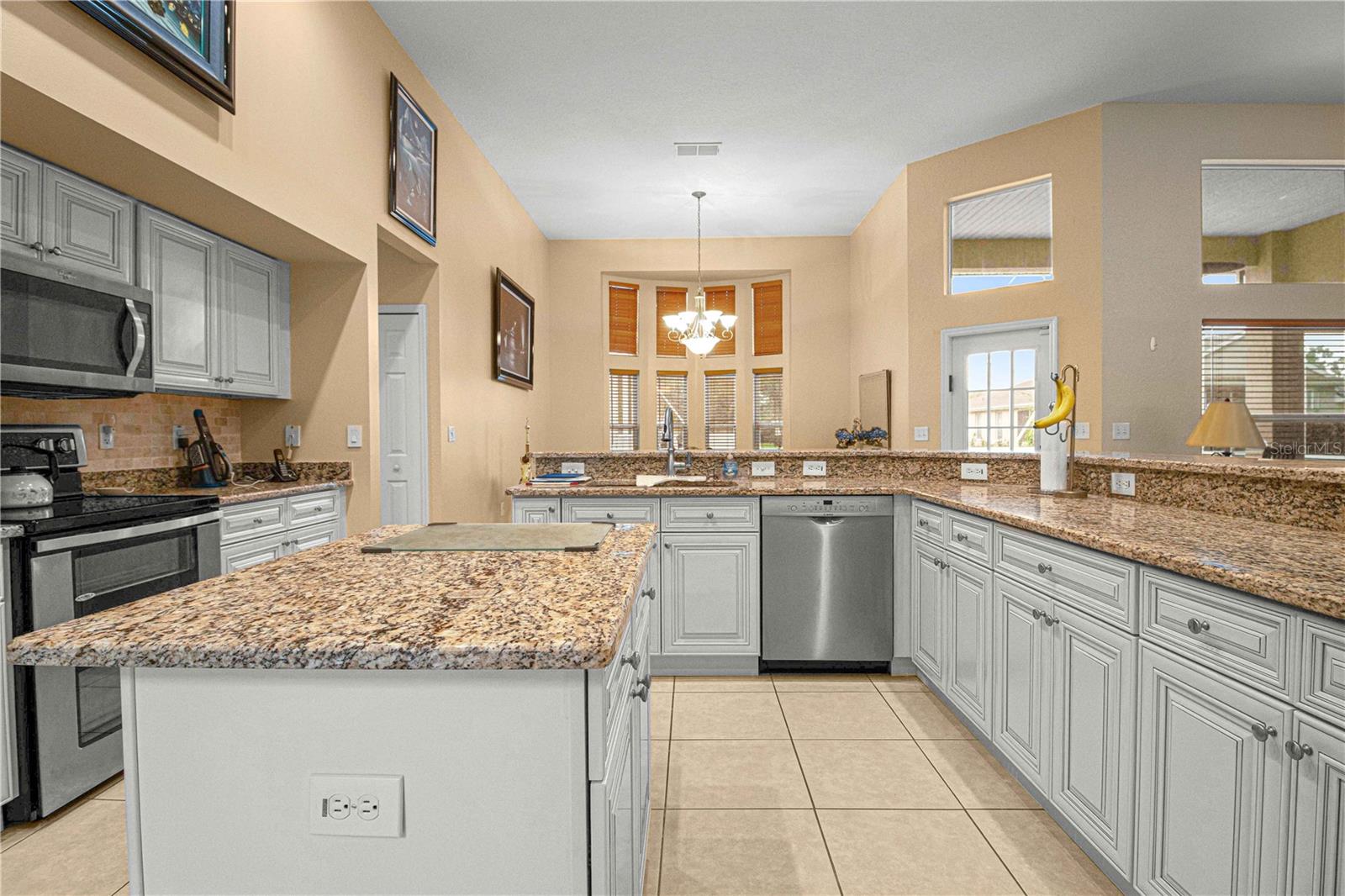 Kitchen is the center of the house, great space for entertainment.