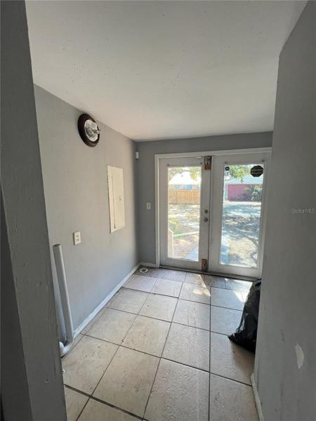 Back Hallway View from Kitchen