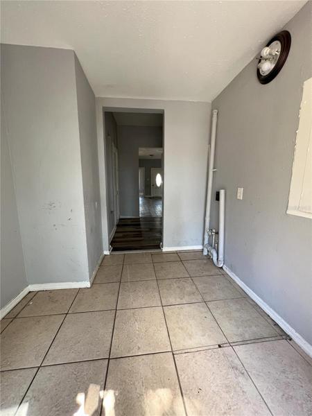 Back Hallway View from outside