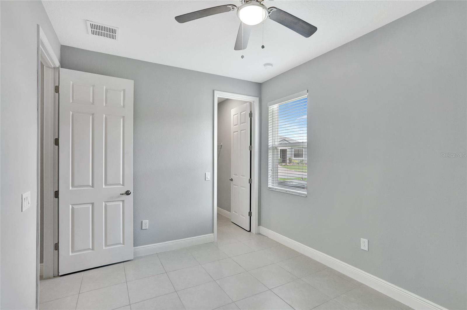 Bedroom 2, left side of the house