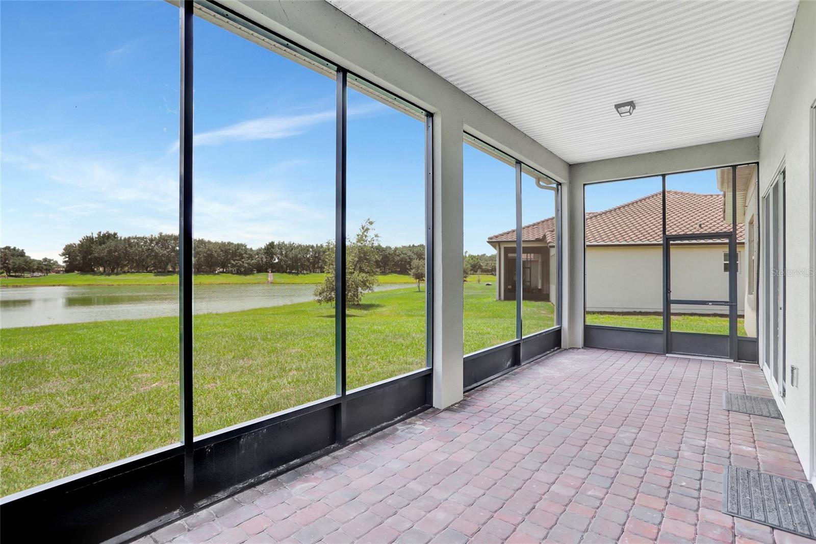 Large, screened in covered patio