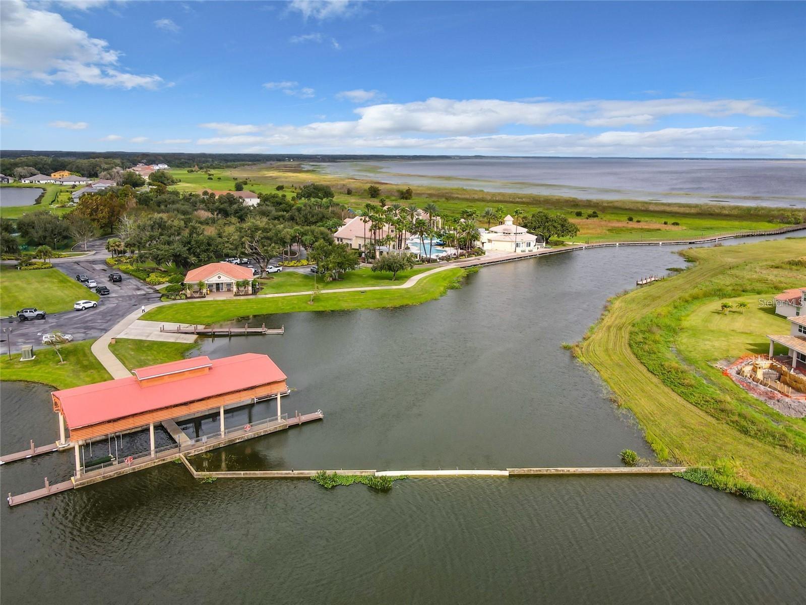 Community boat ramp