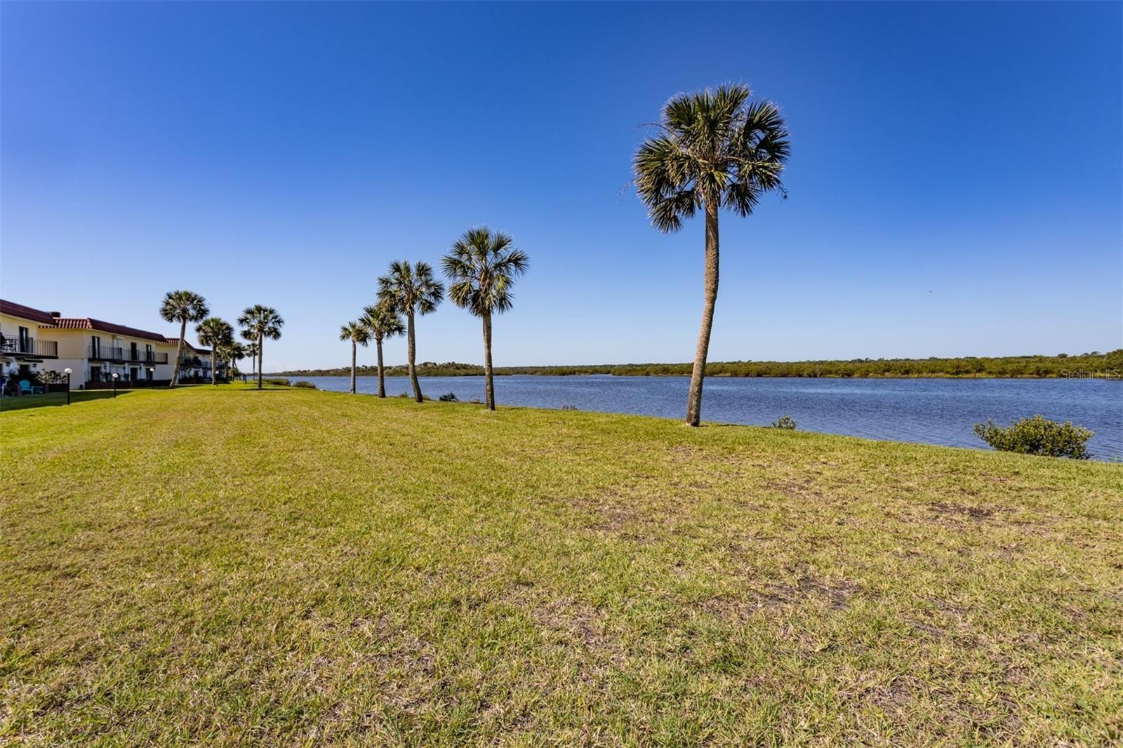 Looking down the Intracoastal Waterway to the South