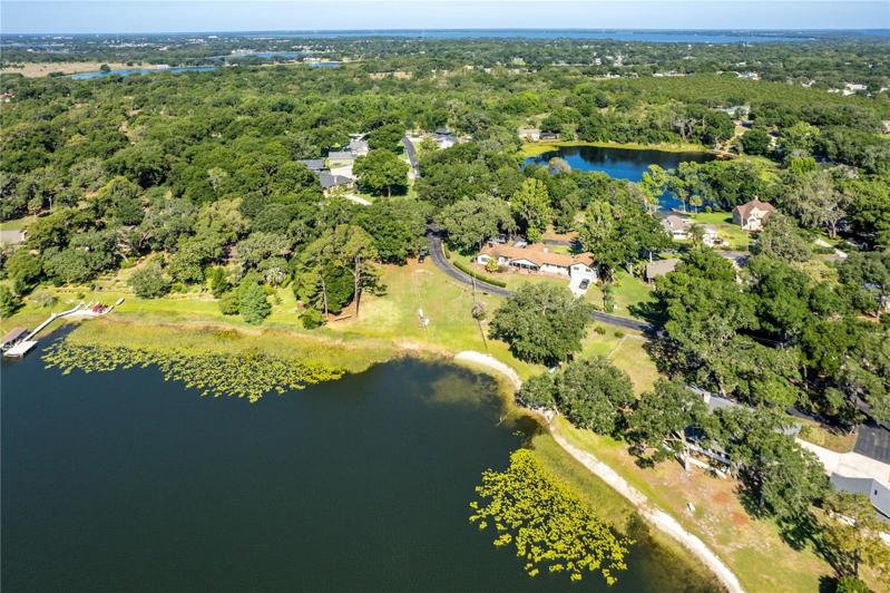 Community common area on Lake Joanna