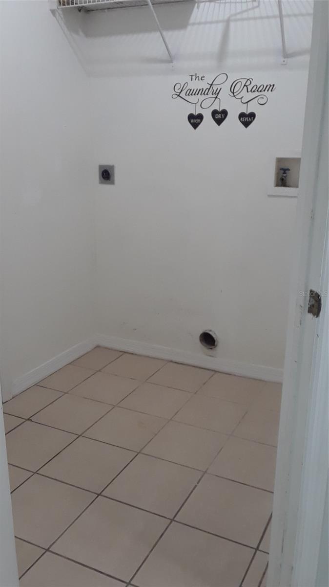 Inside Laundry Room