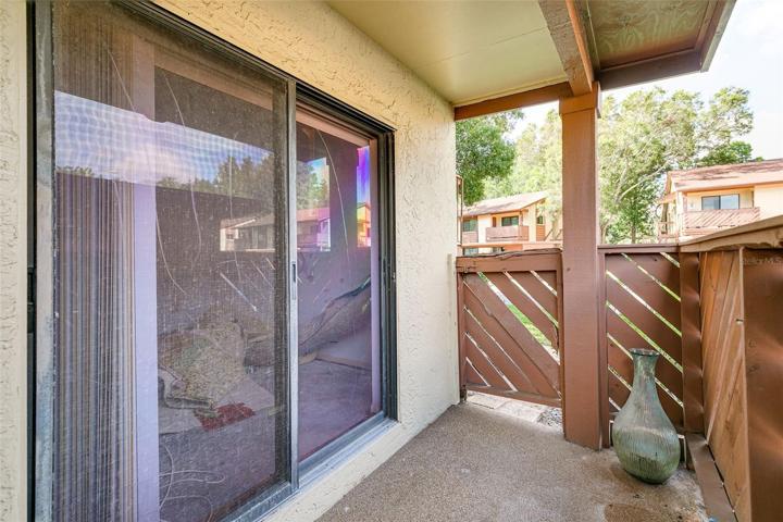 Outdoor patio just off bedroom #2