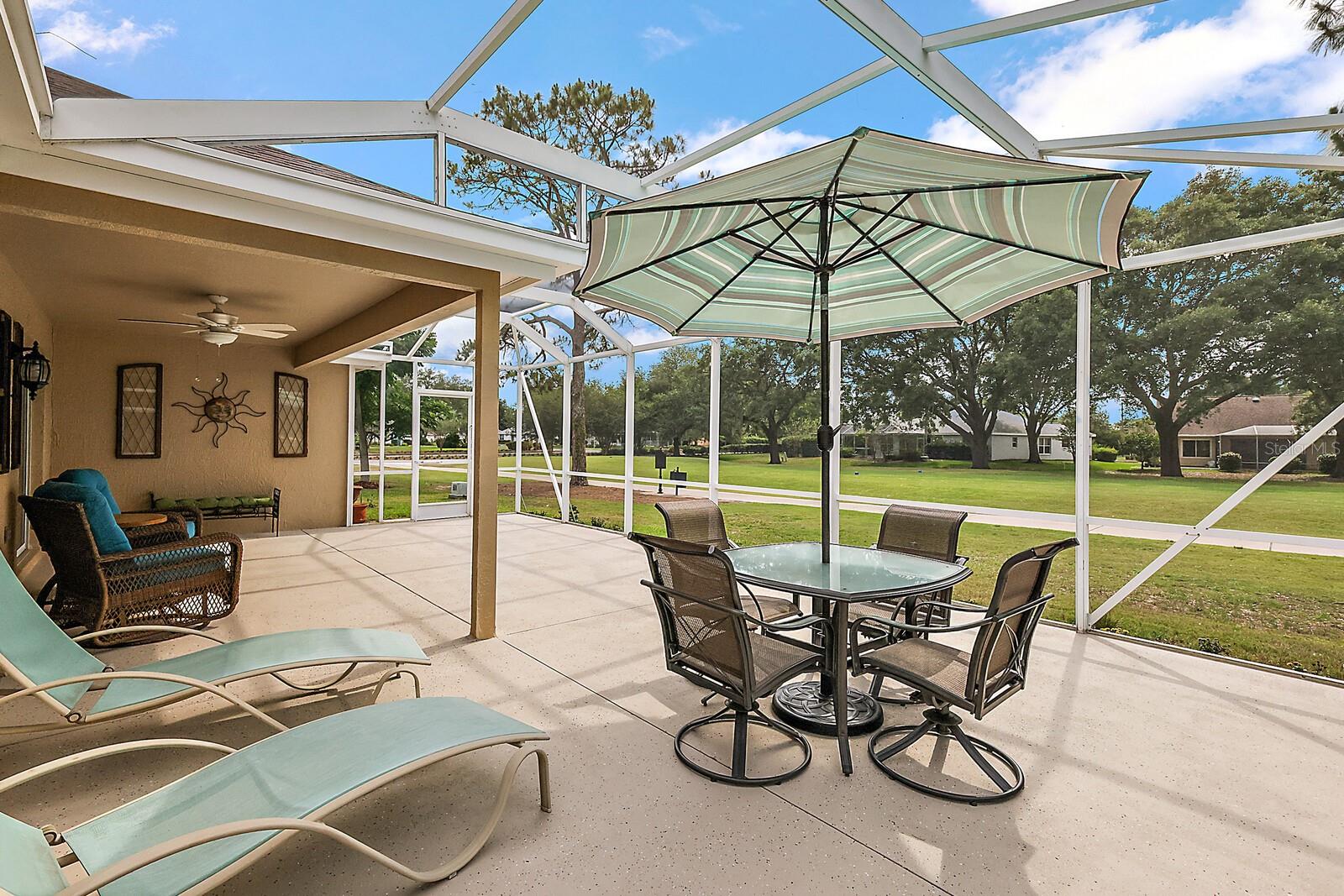 Spectacular outdoor living