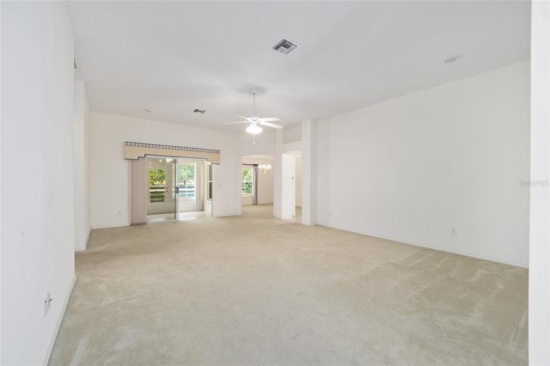 LIVING ROOM - View from FOYER