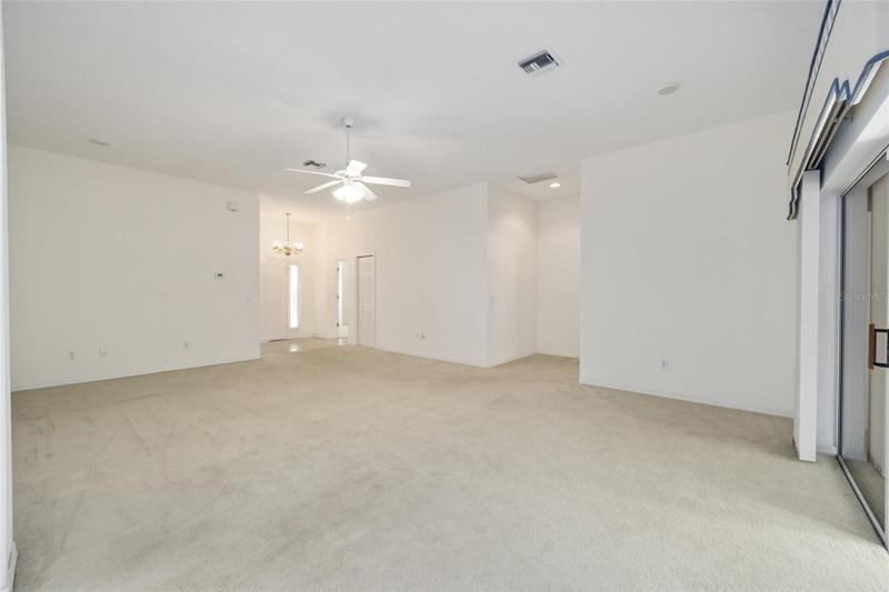 LIVING ROOM -  View from FORMAL DINING ROOM