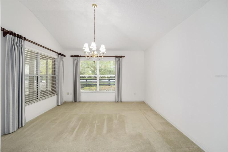 DINING ROOM - View from KITCHEN
